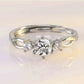 Zenat Vintage Hollow Zircon Adjustable Ring