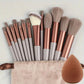 Zenat Professional Soft Fluffy Makeup Brush Set