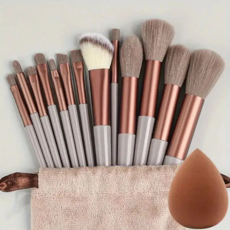 Zenat Professional Soft Fluffy Makeup Brush Set