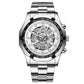 Zenat 2025 Luxury Men’s Quartz Stainless Steel Watch