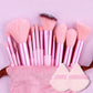 Zenat Professional Soft Fluffy Makeup Brush Set