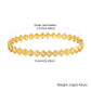 Vnox Romantic Zircon Bracelet For Women No Fading