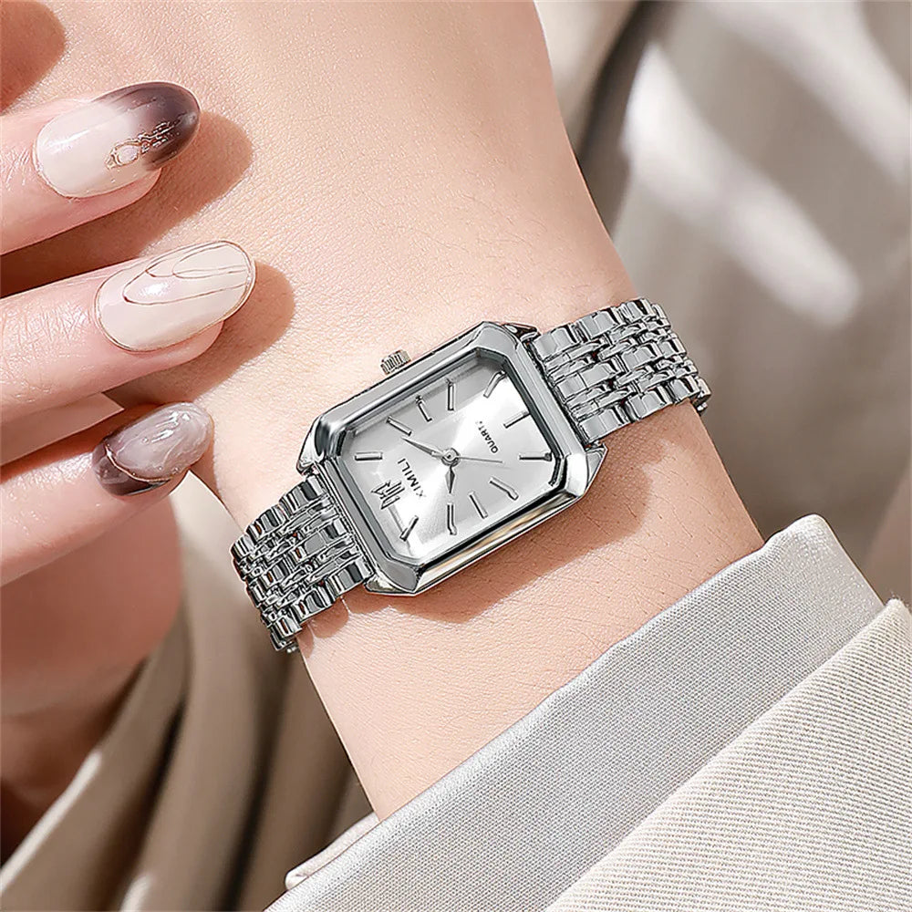 Zenat Gold Luxury Strap Wristwatches