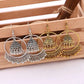 Zenat 2025 Retro Tassel Drop Jhumka Earrings