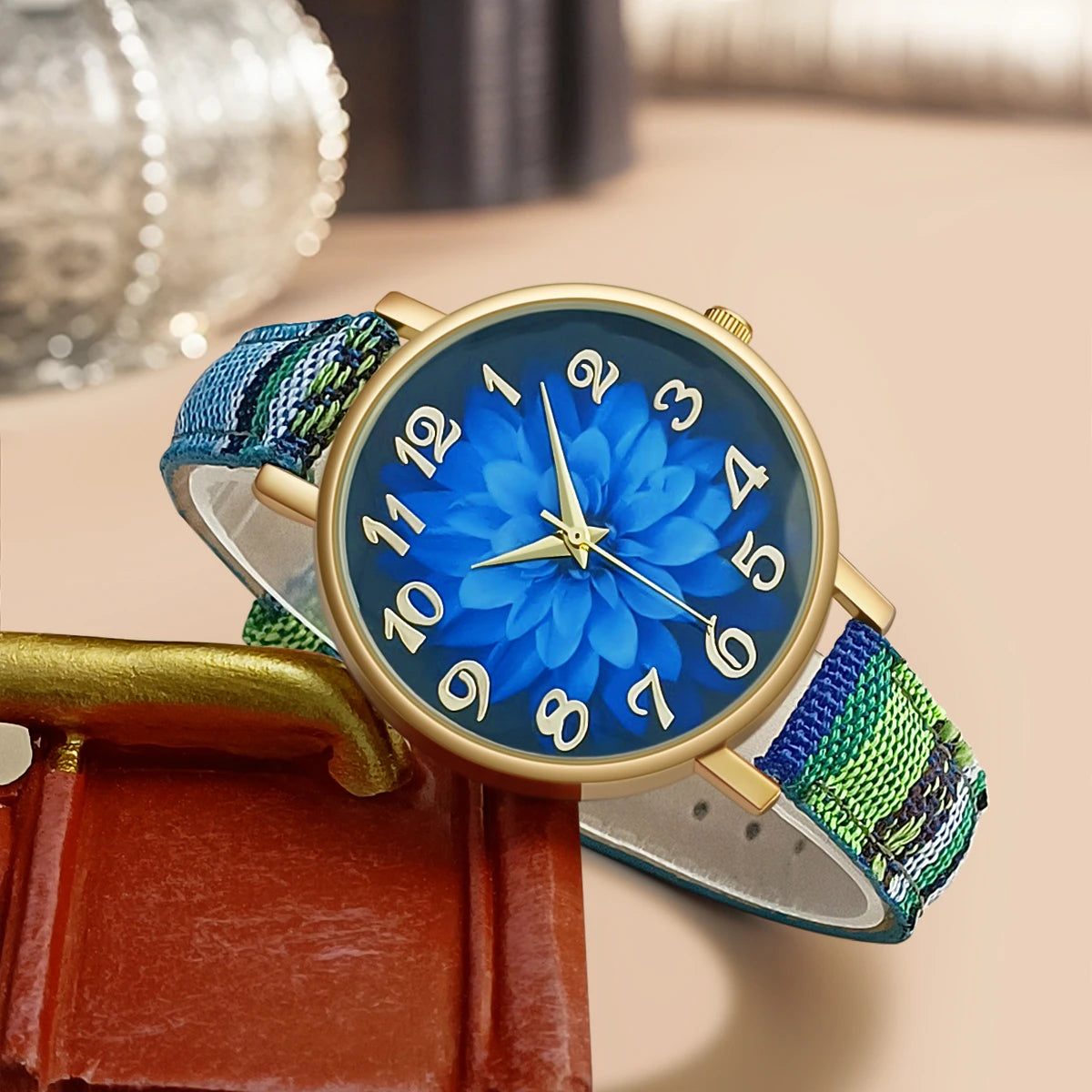 Zenat Watch Luxury Ladies Gift multicolors