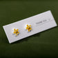 Zenat Handmade Multicolor Ceramic Flower Earrings