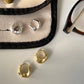 925 Sterling Silver Earrings for Women Ear Hoop Versatile Sweet Girl Fashion Jewery New Year Gifts Accessories