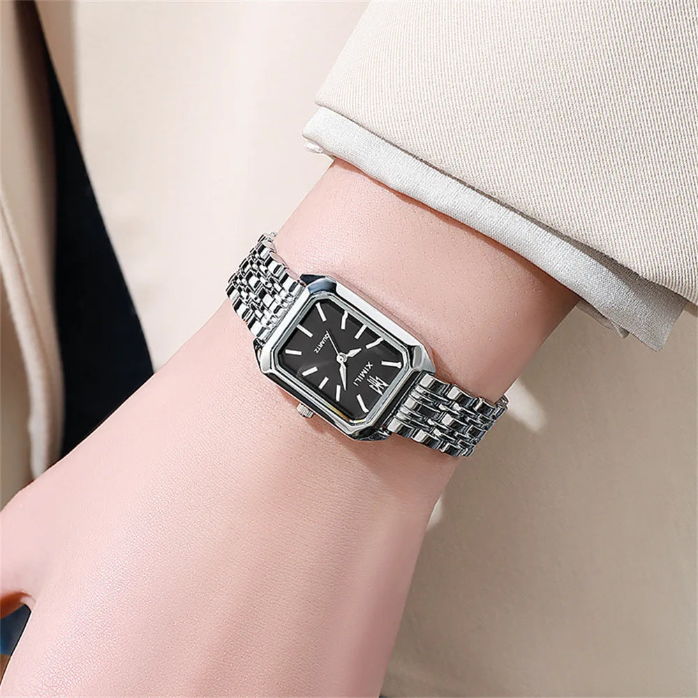 Zenat Gold Luxury Strap Wristwatches