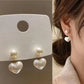 925 Silver Needle Green Flower Earrings For Women Korean Fashion Jewelry 2025 Trending Luxury Zircon Leaf Women's Stud Earrings