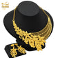 Zenat Luxury Indian style Jewelry Sets 24K Golden