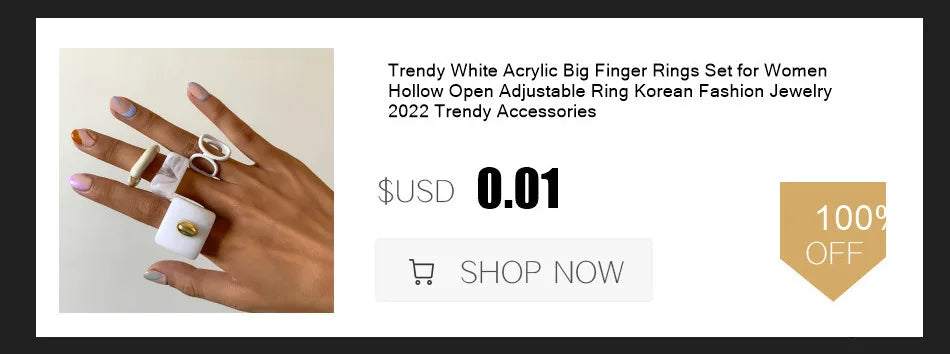 Zenat 8-Piece Chunky Mixed Metal Rings Set