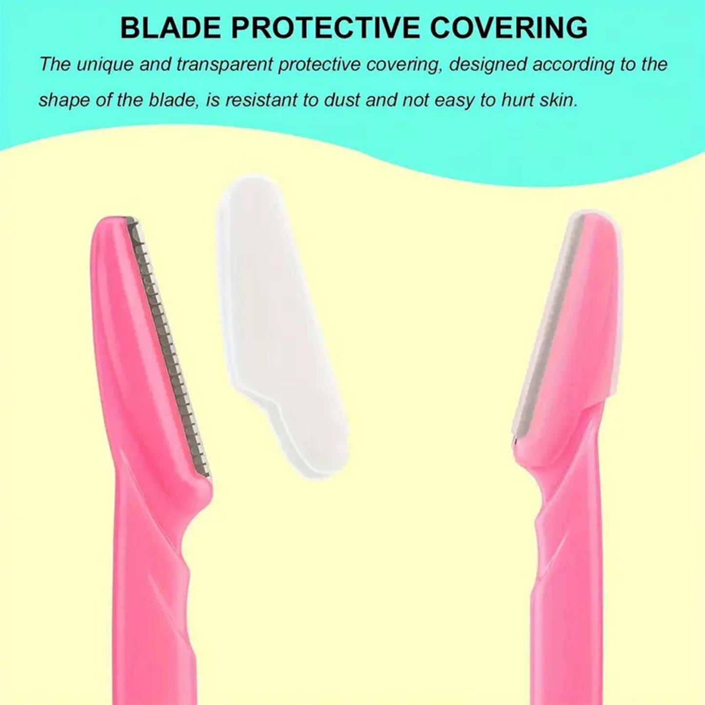 Zenat Brow & Face Razor Set for Men & Women
