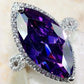 Zenat Sparkling Crystal Zircon Women's Ring