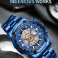 Zenat 2025 Luxury Men’s Quartz Stainless Steel Watch