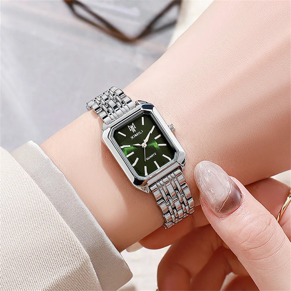 Zenat Gold Luxury Strap Wristwatches
