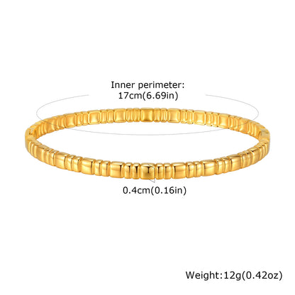 Vnox Romantic Zircon Bracelet For Women No Fading