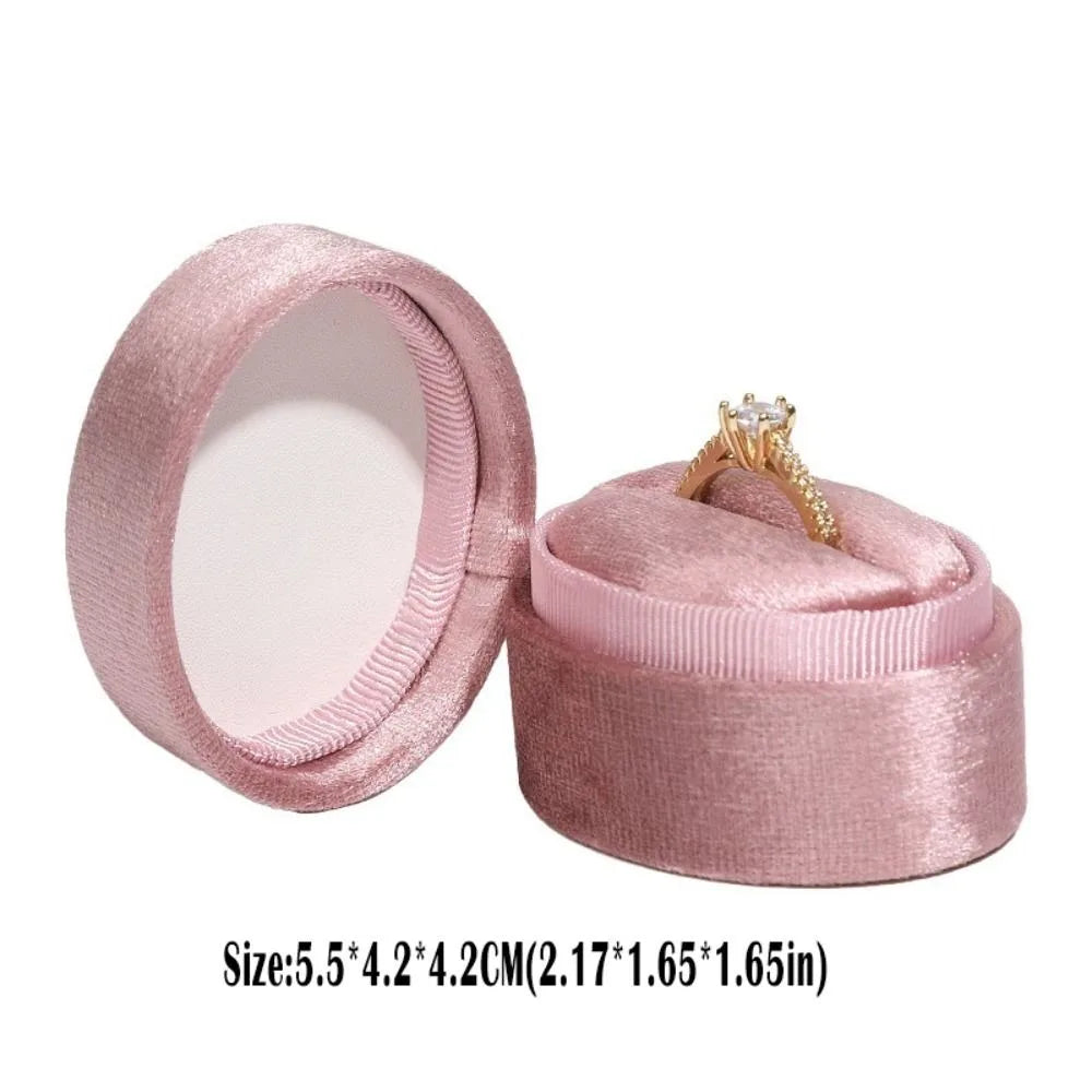 Lovely Velvet Box for Earrings Necklace Bracelet
