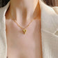 Zenat 316L Stainless Steel Love Necklace Set