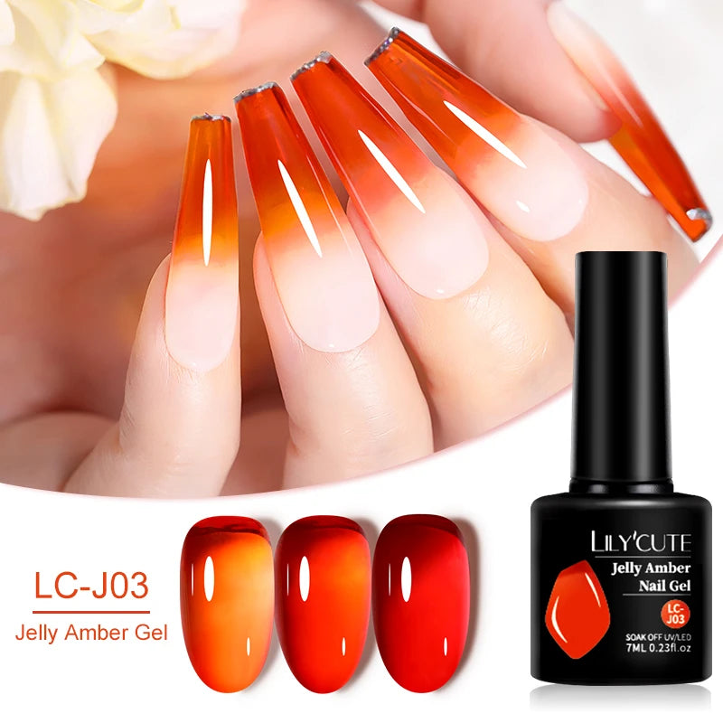 Zenat Translucent Jelly Gel Nail Polish