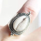 Zenat Victorian Women’s Faux Turquoise Carved Ring