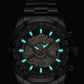 Zenat 2025 Luxury Men’s Quartz Stainless Steel Watch