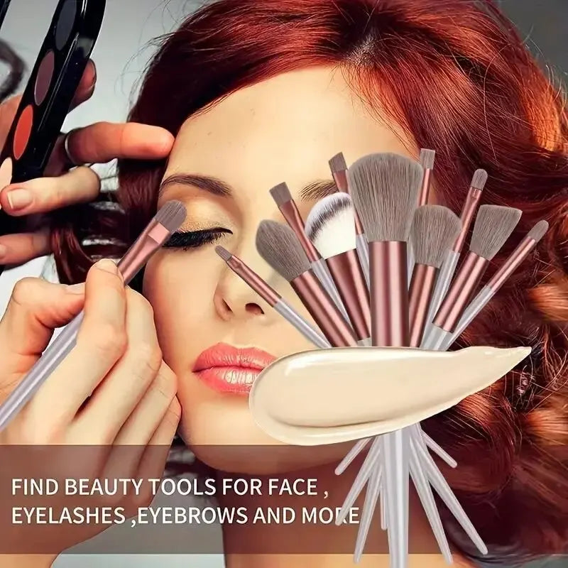 Zenat Professional Soft Fluffy Makeup Brush Set