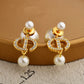 Zenat Elegant Pearl Earrings – Sweet Daily & Party Wear