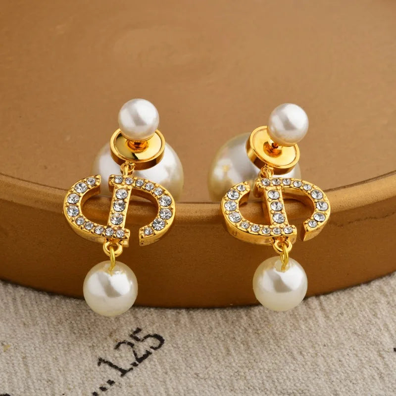 Zenat Elegant Pearl Earrings – Sweet Daily & Party Wear
