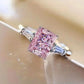 Zenat Pink Cubic Zirconia Ring for Women