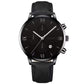 Zenat Geneva Wristwatch Alloy Case Leather