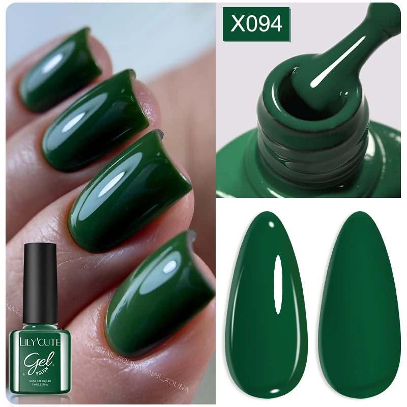 Zenat Red Autumn Winter Gel Nail Polish