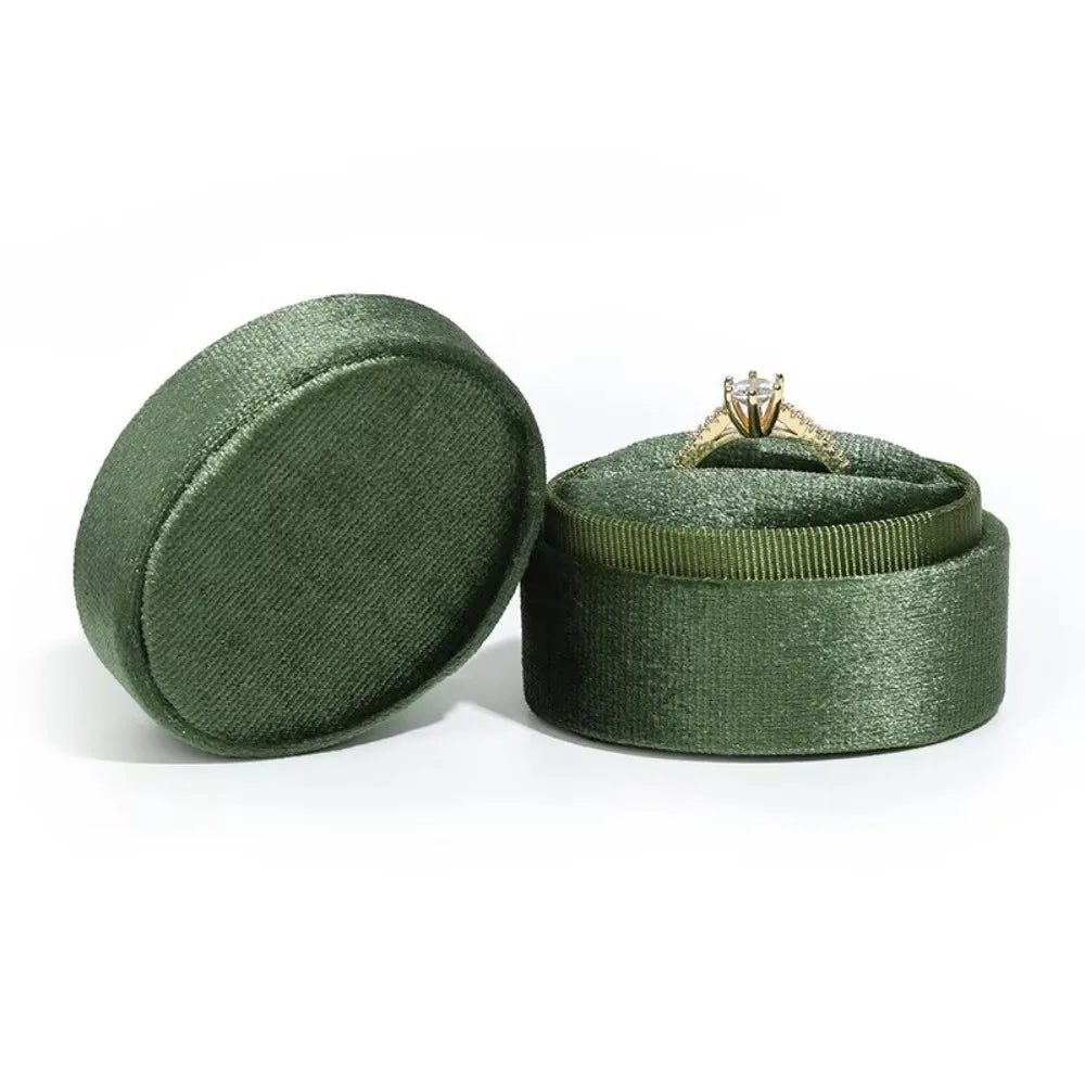 Lovely Velvet Box for Earrings Necklace Bracelet