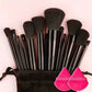 Zenat Professional Soft Fluffy Makeup Brush Set