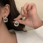 Zenat 925 Silver 18K Round Stud Earrings – Minimalist