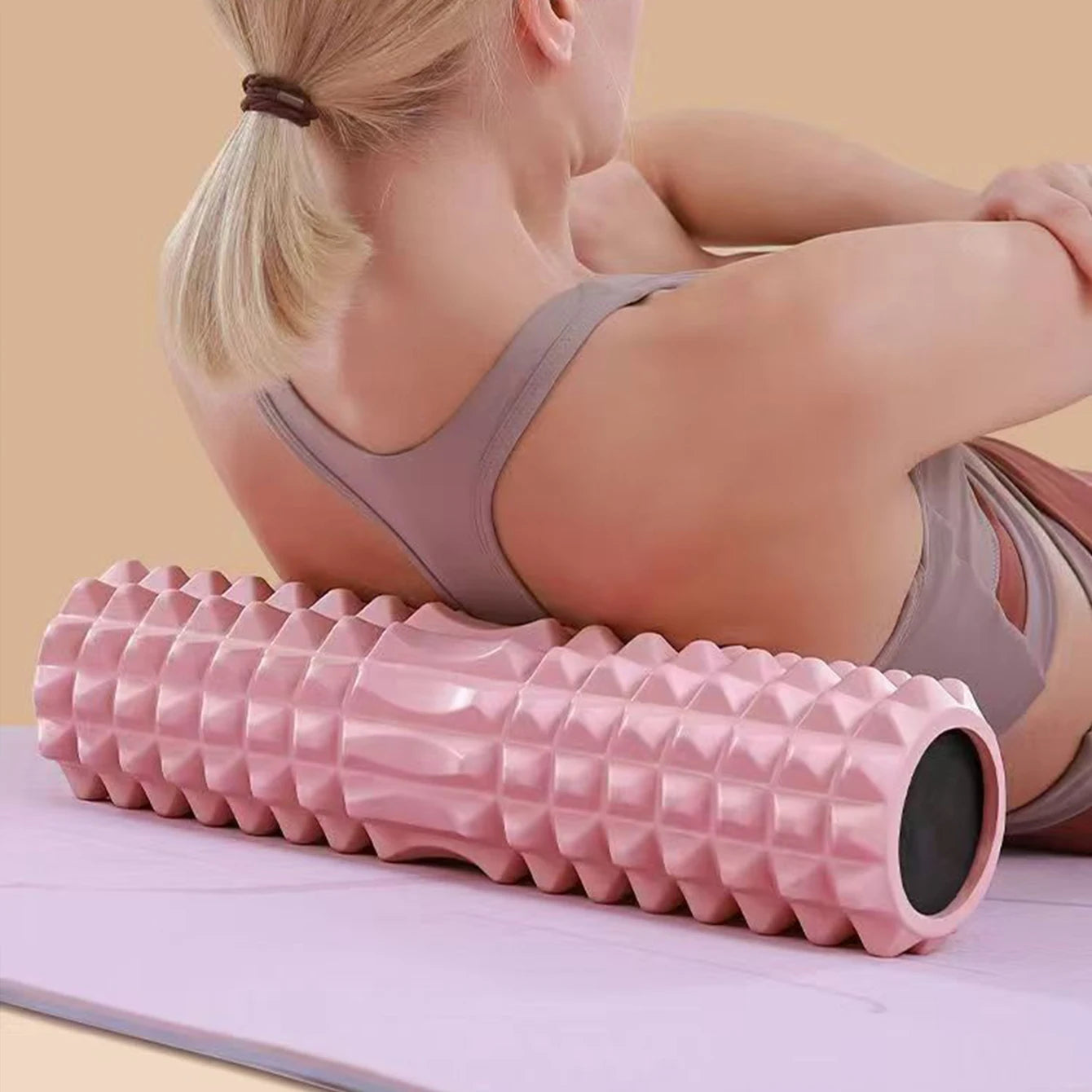 Zenat Crescent Foam Yoga & Pilates Exercise Roller