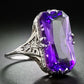 Zenat Sparkling Crystal Zircon Women's Ring