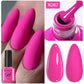 Zenat Red Autumn Winter Gel Nail Polish