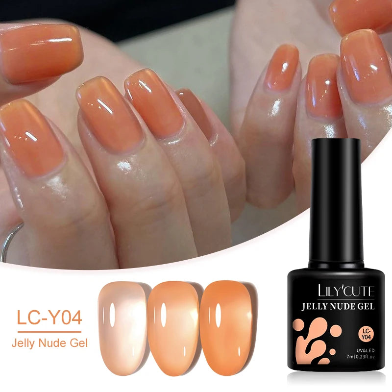 Zenat Translucent Jelly Gel Nail Polish