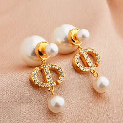 Zenat Elegant Pearl Earrings – Sweet Daily & Party Wear