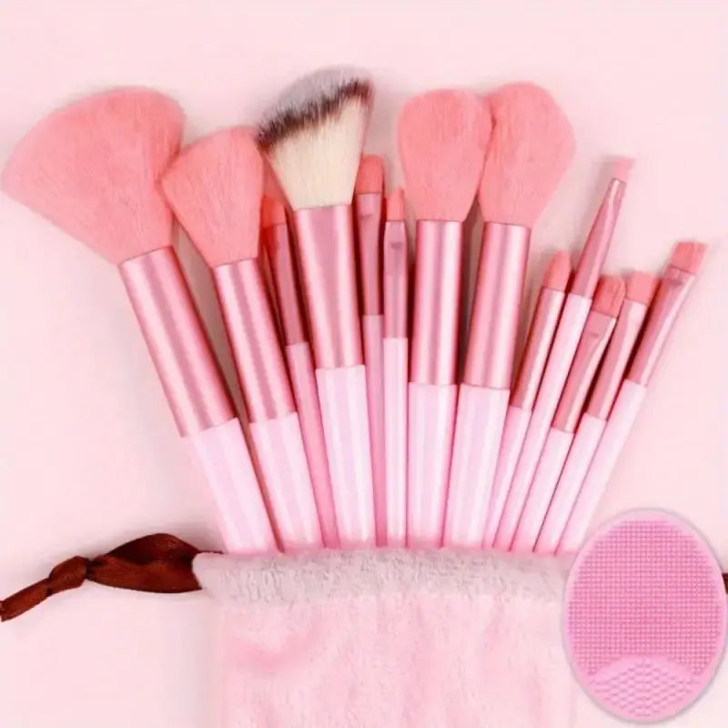 Zenat Professional Soft Fluffy Makeup Brush Set