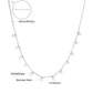 Zenat Golden Chains Necklaces Star Heart Stainless Steel
