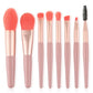 Zenat 8-Piece Premium Makeup Brush Set with Bag
