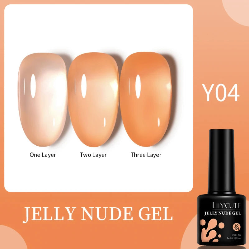 Zenat Red Autumn Winter Gel Nail Polish