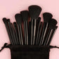 Zenat Professional Soft Fluffy Makeup Brush Set