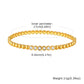 Vnox Romantic Zircon Bracelet For Women No Fading