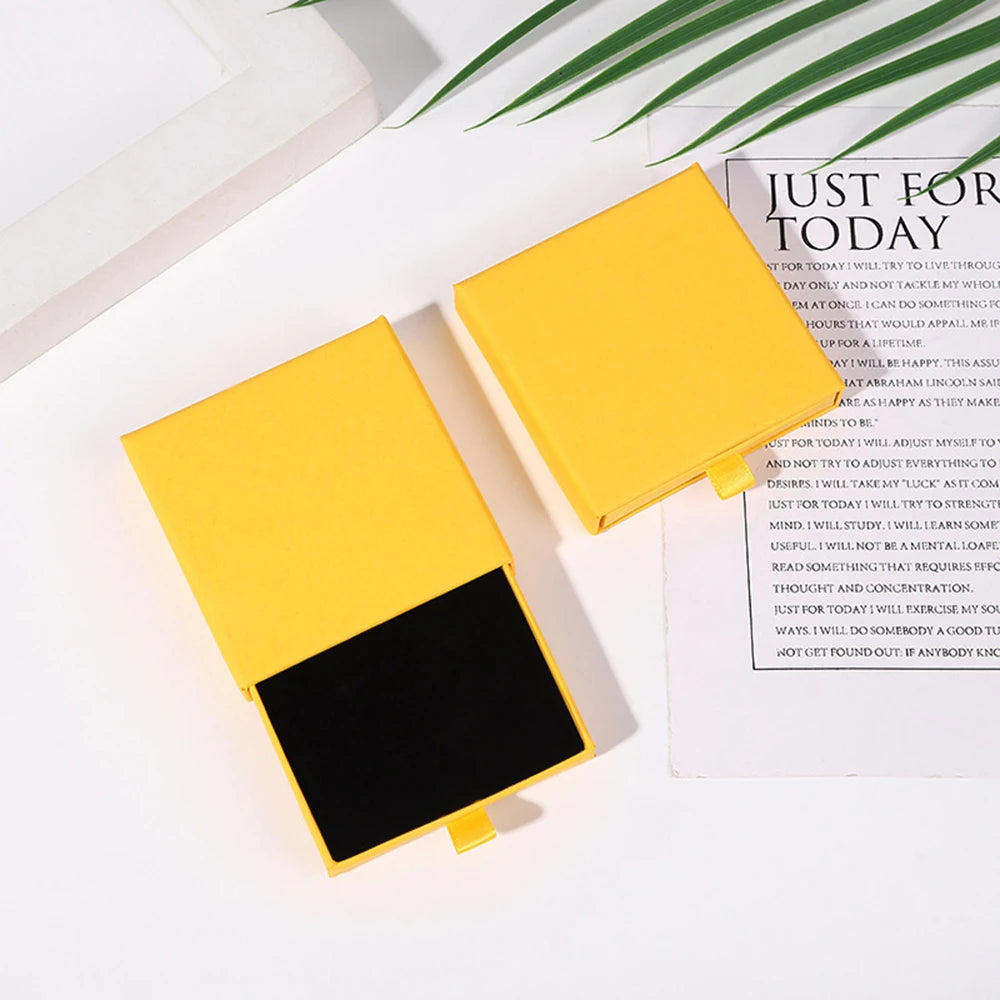 Kraft Paper Drawer Jewelry Box