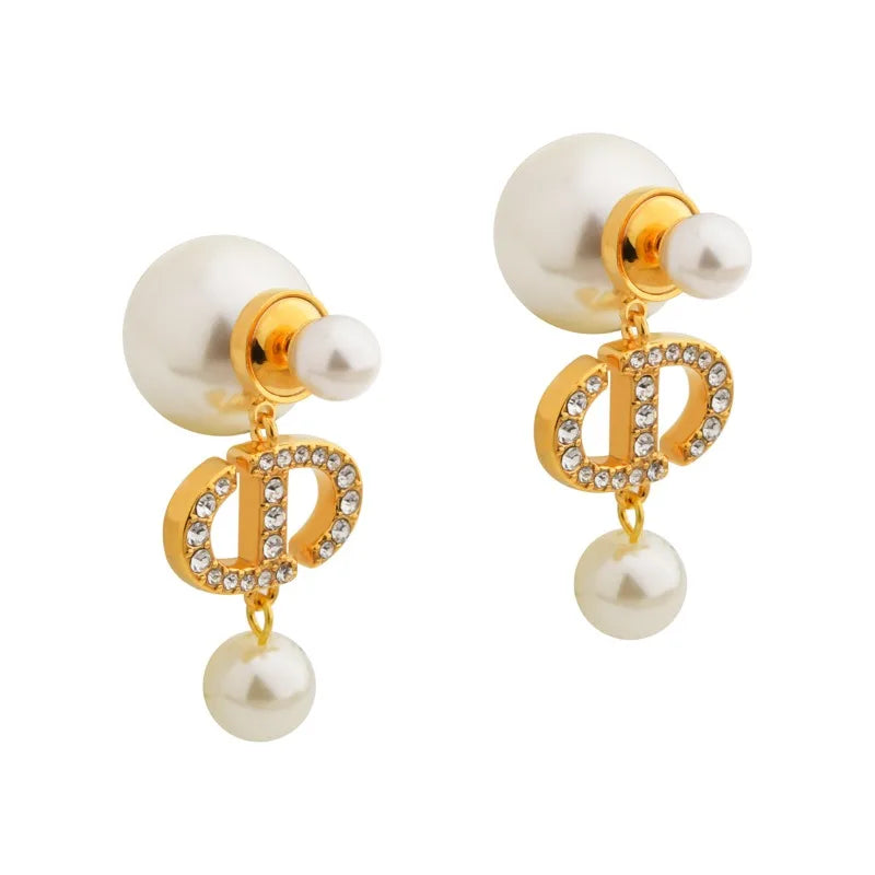 Zenat Elegant Pearl Earrings – Sweet Daily & Party Wear