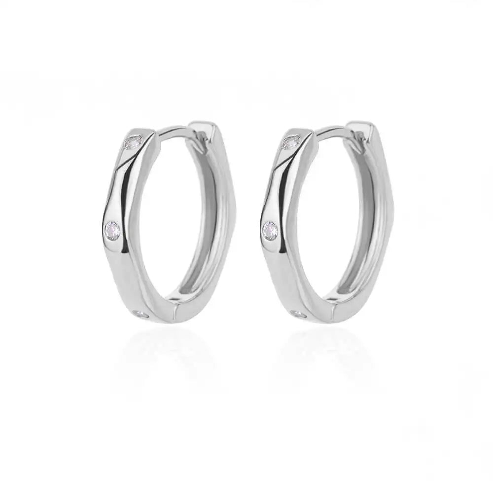 Stainless Steel Evil Eye Earrings for Women 2024 Trend Gold Color Round Circle Hoop Earrings Luxury Wedding Jewelry aretes