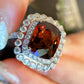 Zenat Colorful Green Cubic Zirconia Rings