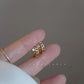 925 Sterling Silver Earrings Fashionable New Style for Women Elegant Niche High End Simple and Plain Ear Ornaments